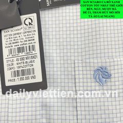 Sơ mi San Sciaro Việt Tiến Cao Cấp Lai Ngang số 1958
