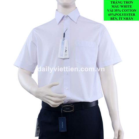 Sơ mi Trắng Việt Tiến 420K
