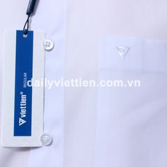Sơ mi Trắng Việt Tiến Ngắn 340K