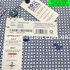 Sơ mi Việt Tiến lai ngang số 1891