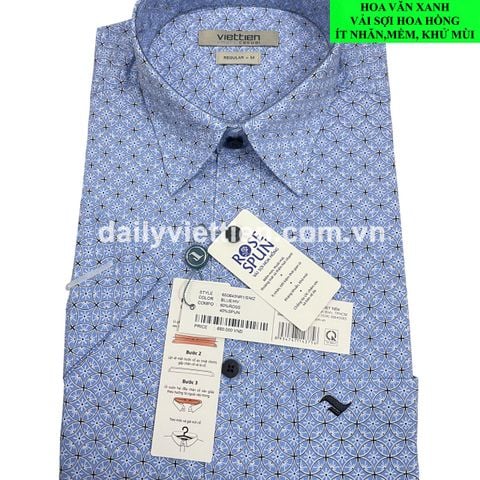 Sơ mi Việt Tiến lai ngang số 1896