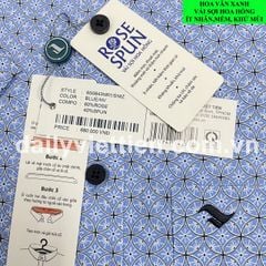 Sơ mi Việt Tiến lai ngang số 1896