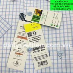 Sơ mi Việt Tiến lai ngang số 1927 phom ôm