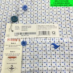 Sơ mi Việt Tiến lai ngang số 1967