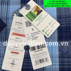 Sơ mi Việt Tiến lai ngang số 1991