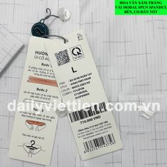 Sơ mi Việt Tiến lai ngang số 1992