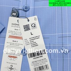 Sơ mi Việt Tiến lai ngang số 1993
