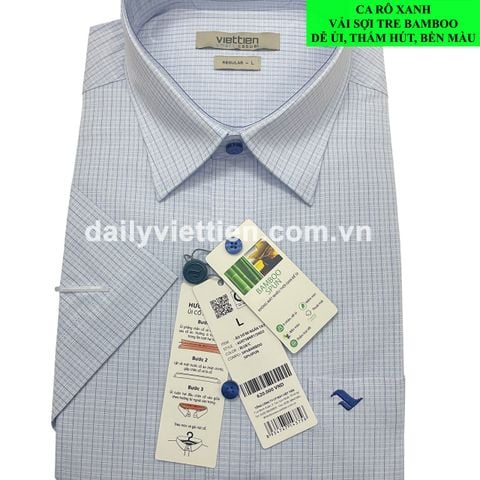 Sơ mi Việt Tiến lai ngang số 2003