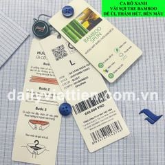 Sơ mi Việt Tiến lai ngang số 2003