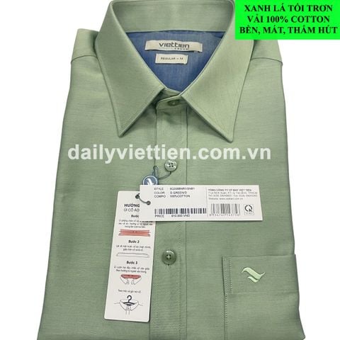 Sơ mi Việt Tiến lai ngang số 2012