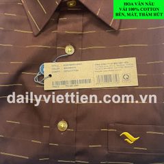 Sơ mi Việt Tiến lai ngang số 2015