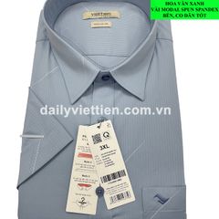 Sơ mi Việt Tiến lai ngang số 2027