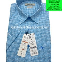 Sơ mi Việt Tiến lai ngang số 2037