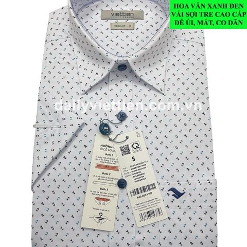 Sơ mi Việt Tiến lai ngang số 2038