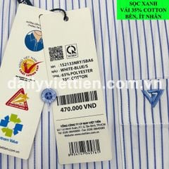Sơ mi Việt Tiến số 1909