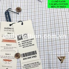Sơ mi Việt Tiến số 1963