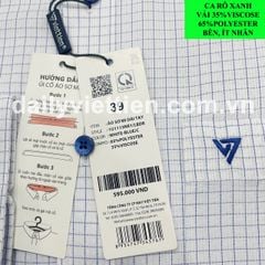 Sơ mi Việt Tiến số 2042