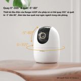  Camera Wifi quay quét Imou IPC-A52P-Pro 5MP, Đàm thoại 2 chiều, Wifi 6, Đèn & Còi -  Tích hợp nút gọi 1 chạm - Hàng Chính Hãng 
