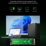  Ổ cứng SSD Orico PCIe Gen3x4 M2 NVMe D10-128GB-GR-BP - Hàng Chính Hãng 