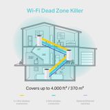  Hệ thống Wi-Fi Mesh 2 Băng Tần AC1200 TP-LINK DECO E4 ( 1Pack ) - Hàng Chính Hãng 