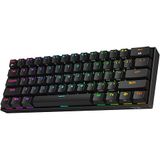  Bàn phím Cơ Newmen GM610 Grey Dual Mode (61 Key, RGB Led, Hotswap, BT5.0) Hàng Chính Hãng 