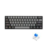  Bàn phím Cơ Newmen GM610 Grey Dual Mode (61 Key, RGB Led, Hotswap, BT5.0) Hàng Chính Hãng 