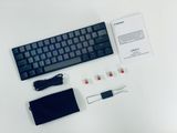  Bàn phím Cơ Newmen GM610 Grey Dual Mode (61 Key, RGB Led, Hotswap, BT5.0) Hàng Chính Hãng 