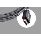  Cáp HDMI ORICO HD501-80-BK - chuẩn 2.0 4K/30Hz (dây dù) 8 mét - Hàng Chính Hãng 