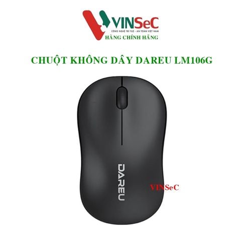 Chuột máy tính không dây DAREU LM106G - Hàng Chính Hãng