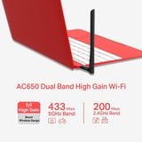  USB Wi-Fi Mercusys MU6H Băng Tần Kép Độ Lợi Cao AC650 - Hàng Chính Hãng 