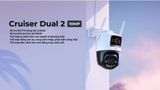  Camera Wifi IMOU Cruiser Dual S7EXP-10M0WED Xoay 360 Ngoài Trời - Hàng Chính Hãng 