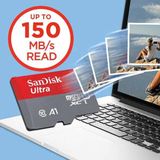  Thẻ nhớ MicroSDXC SanDisk Ultra A1 512GB 150MB/s ( SDSQUAC-512G-GN6MN ) - Hàng Chính Hãng 
