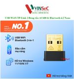  Bộ Chuyển Đổi TP-Link T2UB USB Wi-Fi AC600 & Bluetooth 4.2 Nano - Hàng Chính Hãng 