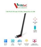  Thu WiFi TP-Link Archer T3U Plus USB Độ Lợi Cao Băng Tần Kép AC1300 - Hàng Chính Hãng 