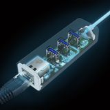  Bộ chuyển đổi Hub TP-Link UE330C USB Type-C ra 3 cổng USB-A 3.0 & Mạng Gigabit Ethernet - Hàng Chính Hãng 