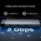  Hub chuyển đổi Tp-Link UH9120C Type-C 9 in 1 - Hàng Chính Hãng 