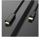  Cáp chuyển đổi Display Port sang HDMI Orico XD-DTH4-30-BK. Độ phân giải: 4K @30Hz. Dài 3m. Màu đen - Hàng Chính Hãng 