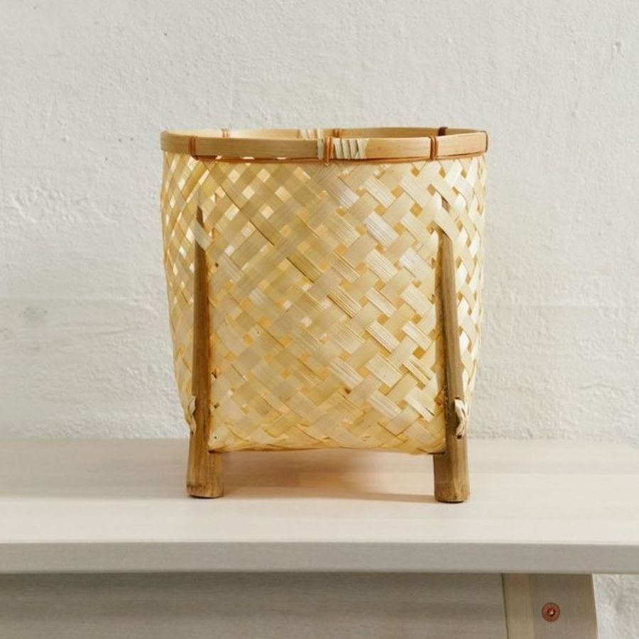  Chậu tre trồng cây phong cách tối giản | Minimalist-style Bamboo Planter 