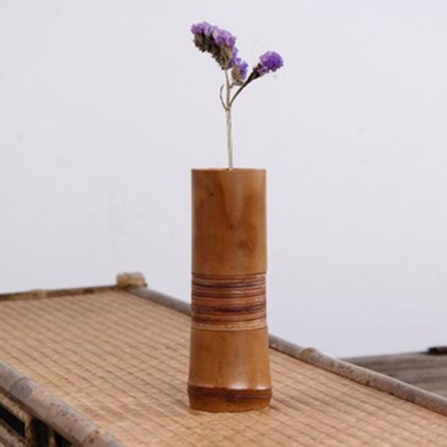  Bình tre cắm hoa phong cách tối giản | Minimalist-style Bamboo Flower Vase 