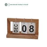  Lịch để bàn bằng tre | Bamboo Calendar 