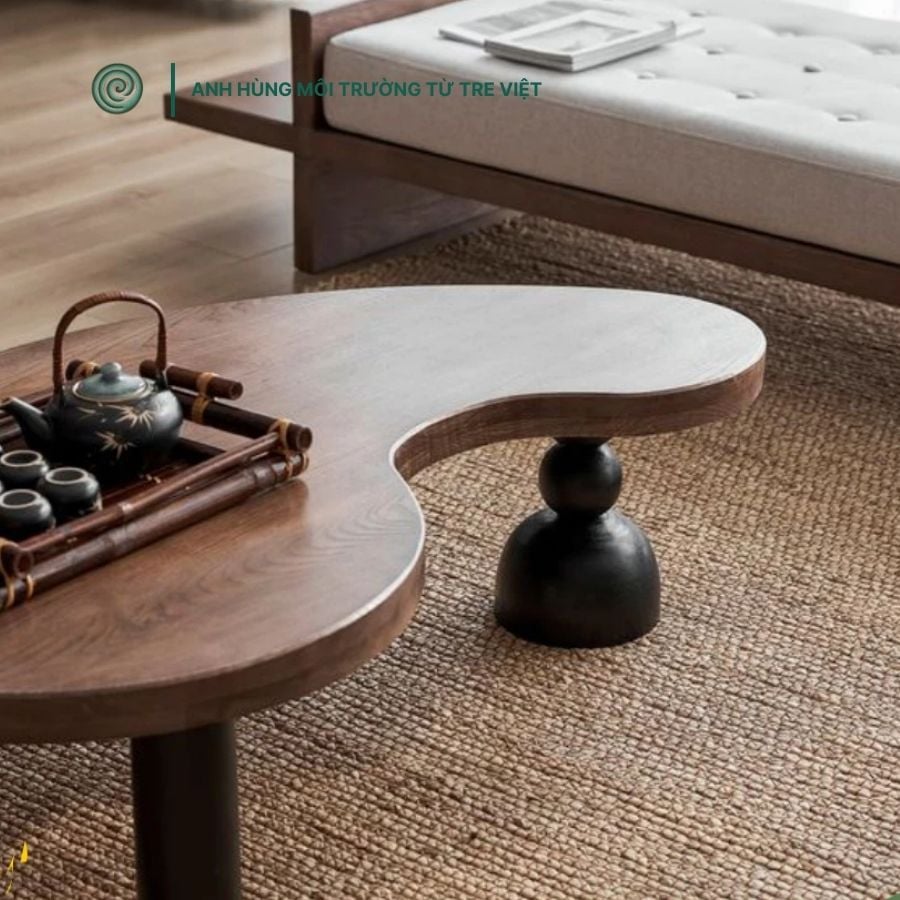  Trải thảm sàn từ tre đan sợi | Bamboo & Rattan Floor Mat 
