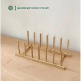  Giá đỡ da dụng bằng tre | Multi-purpose Bamboo Stand 