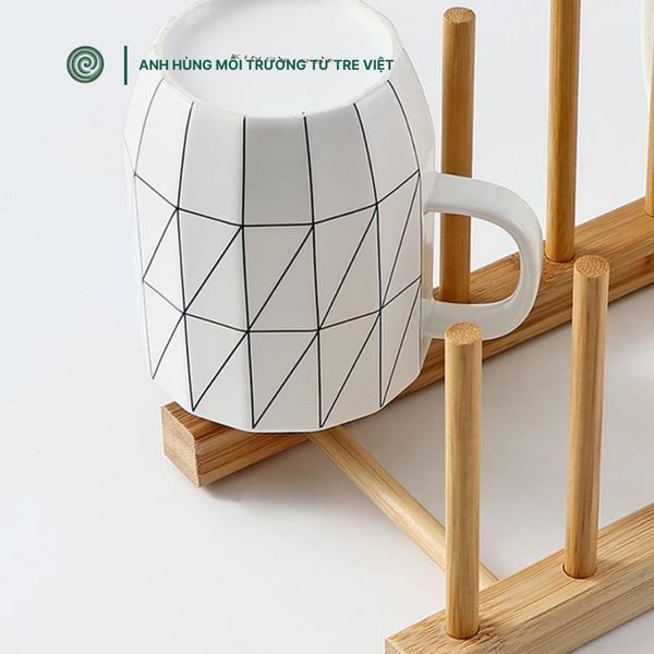  Giá đỡ da dụng bằng tre | Multi-purpose Bamboo Stand 