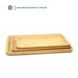  Khay tre đựng đồ amenities / trà cà phê / khăn lạnh | Bamboo Tray 