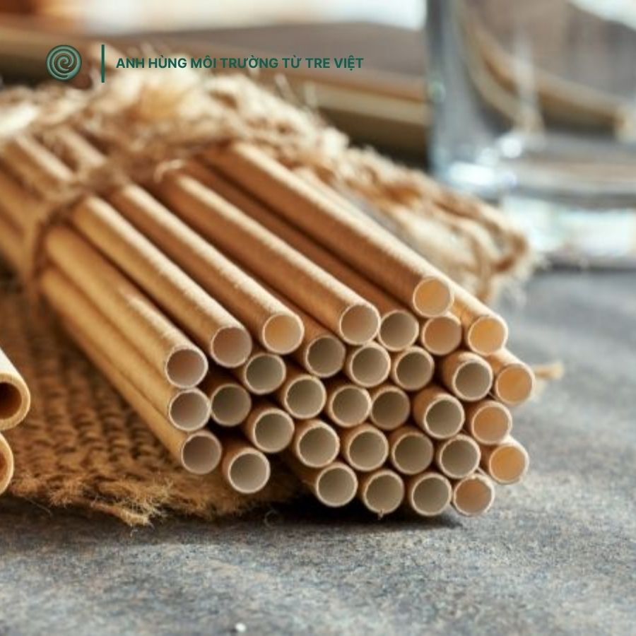  Ống hút bằng tre | Bamboo Straws 