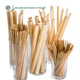  Ống hút bằng tre | Bamboo Straws 
