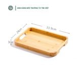  Khay tre đựng đồ amenities / trà cà phê / khăn lạnh | Bamboo Tray 