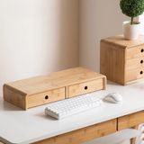  Kệ bằng tre để màn hình máy tính | Computer Monitor Bamboo Shelf 