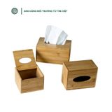  Hộp đựng khăn giấy bằng tre | Bamboo Tissue Box 