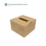  Hộp đựng khăn giấy bằng tre | Bamboo Tissue Box 
